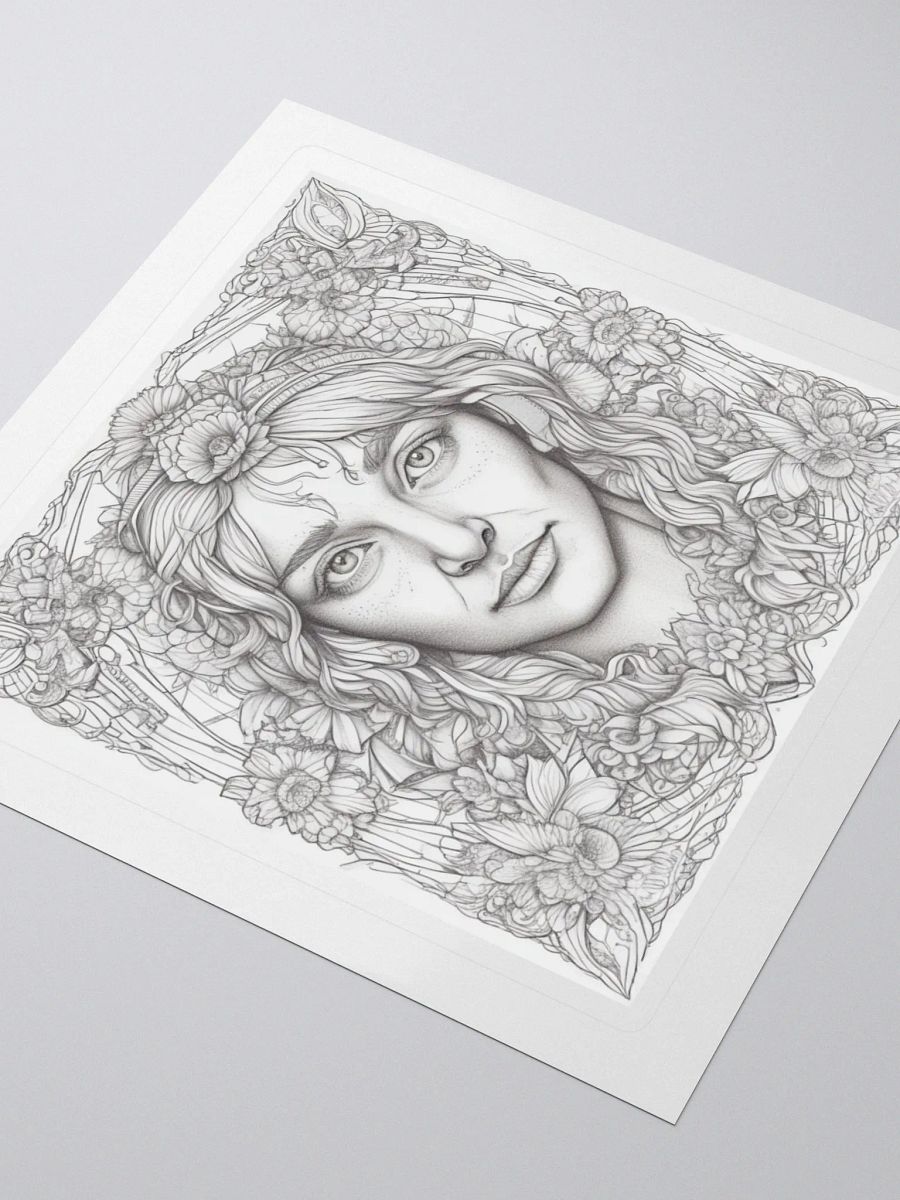 Floral Enchantment Kiss Cut Stickers product image (3)