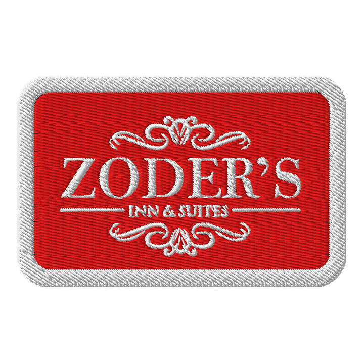 Zoder Patch (Red + White) product image (1)