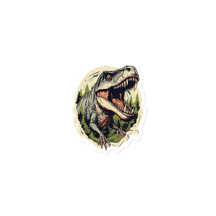 Ferocious T-Rex Die-Cut Magnets product image (1)