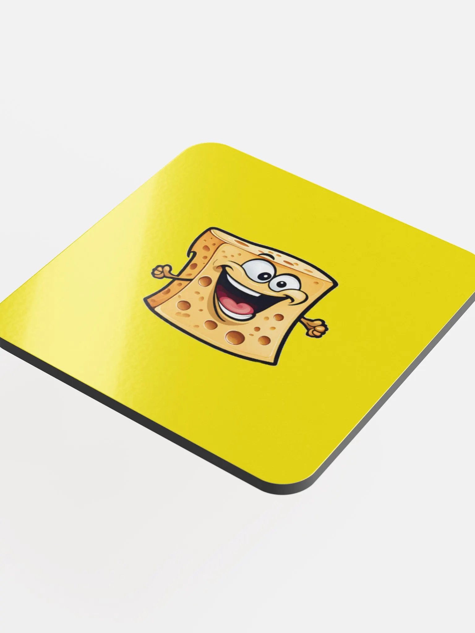 Cheezy Delight Glossed Coaster product image (4)