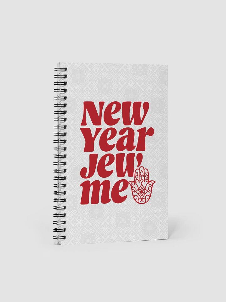 New Year, Jew Me Dotted Spiral Notebook product image (2)
