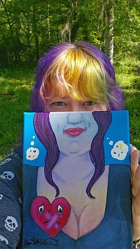 Just a silly little video with this painting! 

#painter #painting #acrylicpaint #art