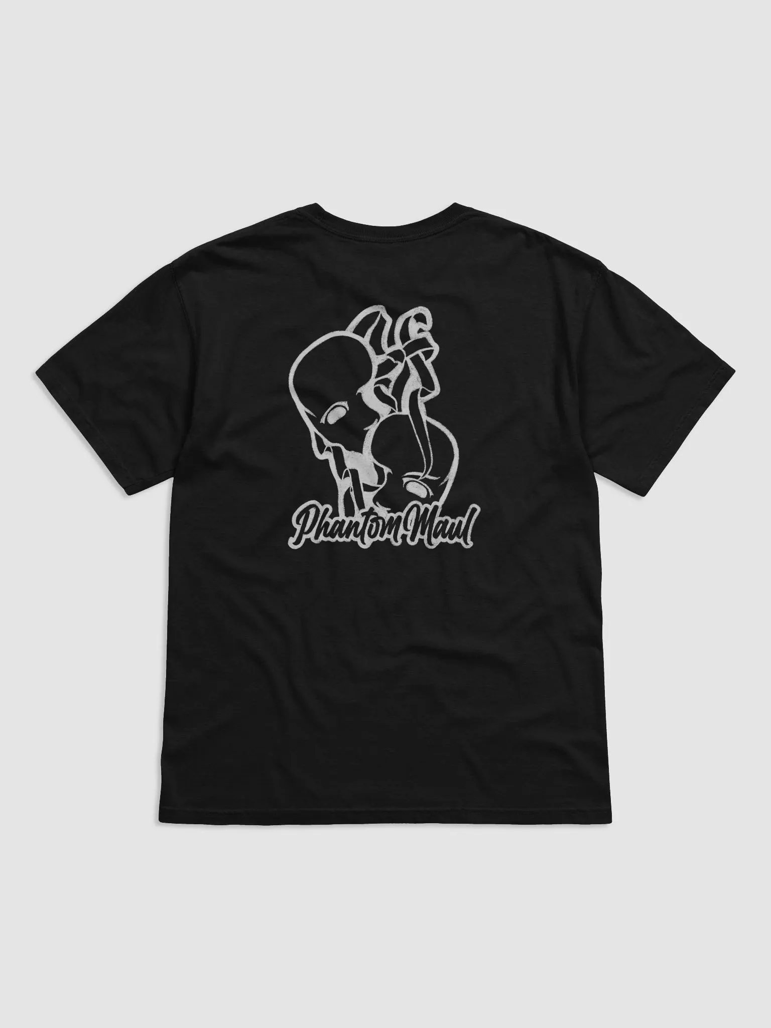 White 'PhantomMaul' Heavyweight Tee product image (4)