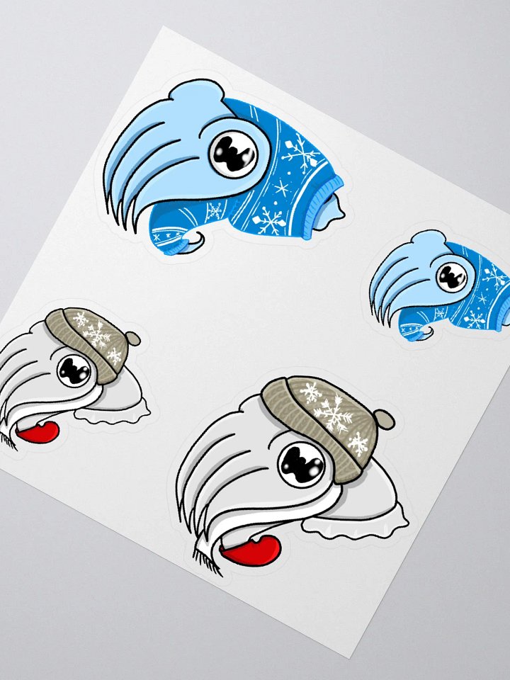 Winter Cuttlefish Stickers product image (2)