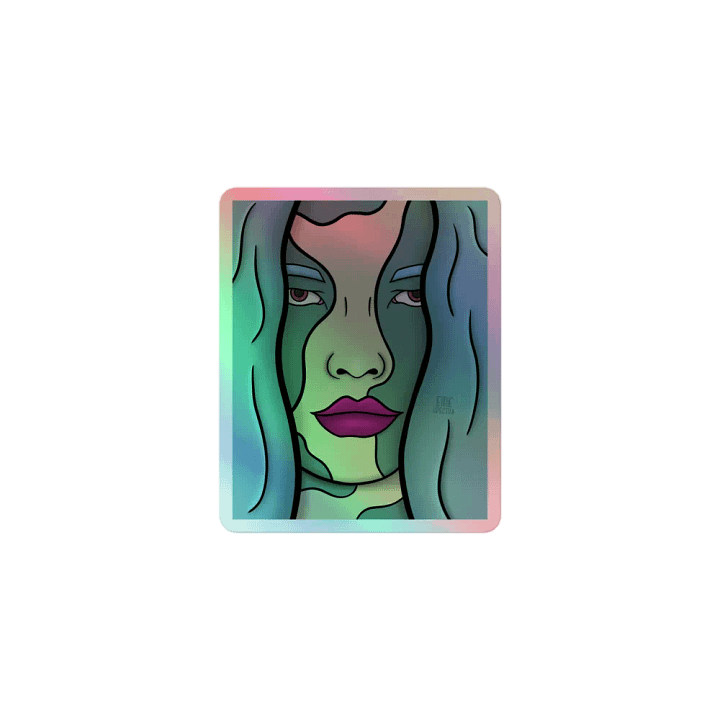Tired blue Sticker product image (1)