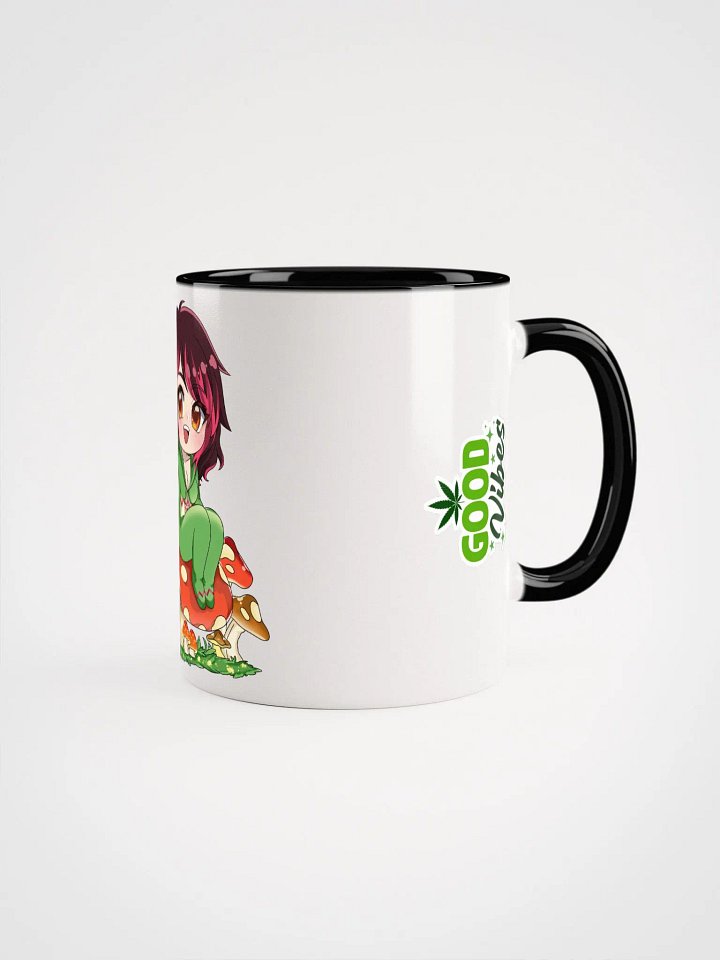 Chibisaurus Mushrooms Good Vibes Mug product image (2)