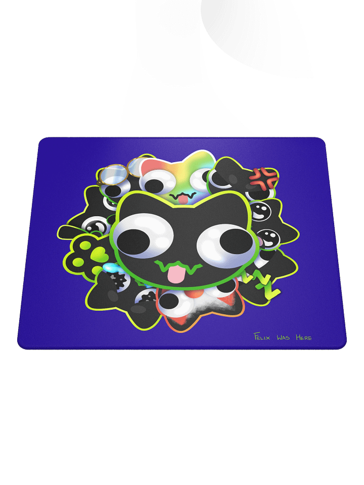 Mousepad Large - DerpBurst on Blue product image (1)