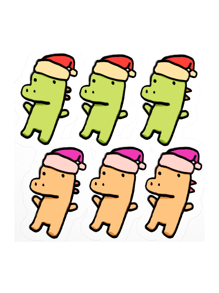 Chistmas Time Awkward Dino Crew product image (3)