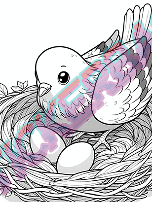 Nest mit Eiern product image (1)