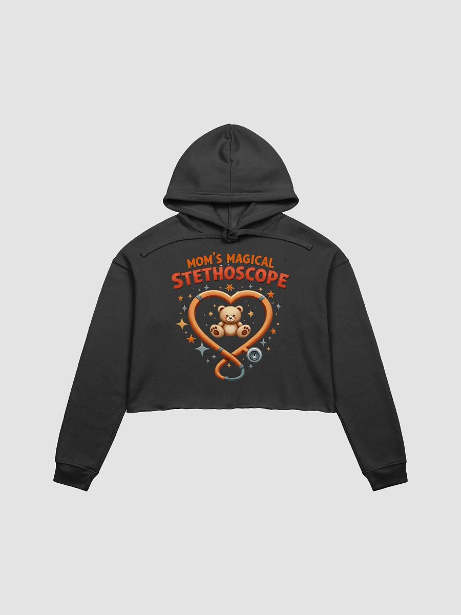 Mom's Magical Stethoscope Crop Hoodie product image (6)