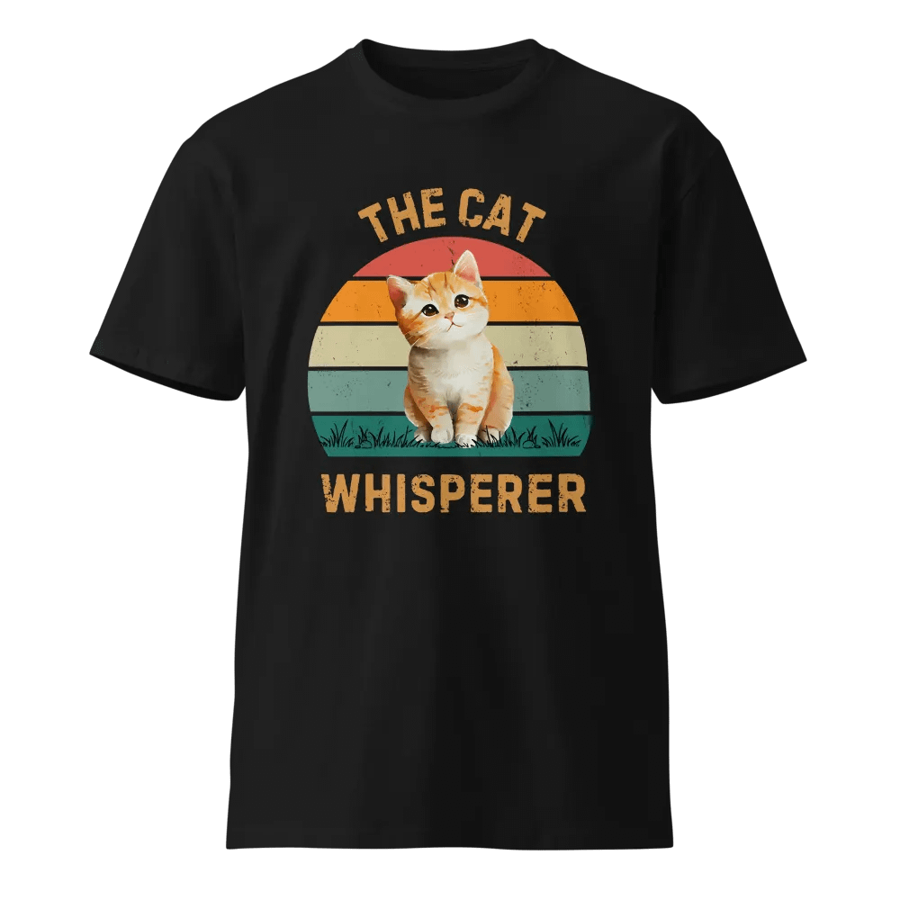 Cat Whisperer Unisex Premium T-Shirt product image (1)
