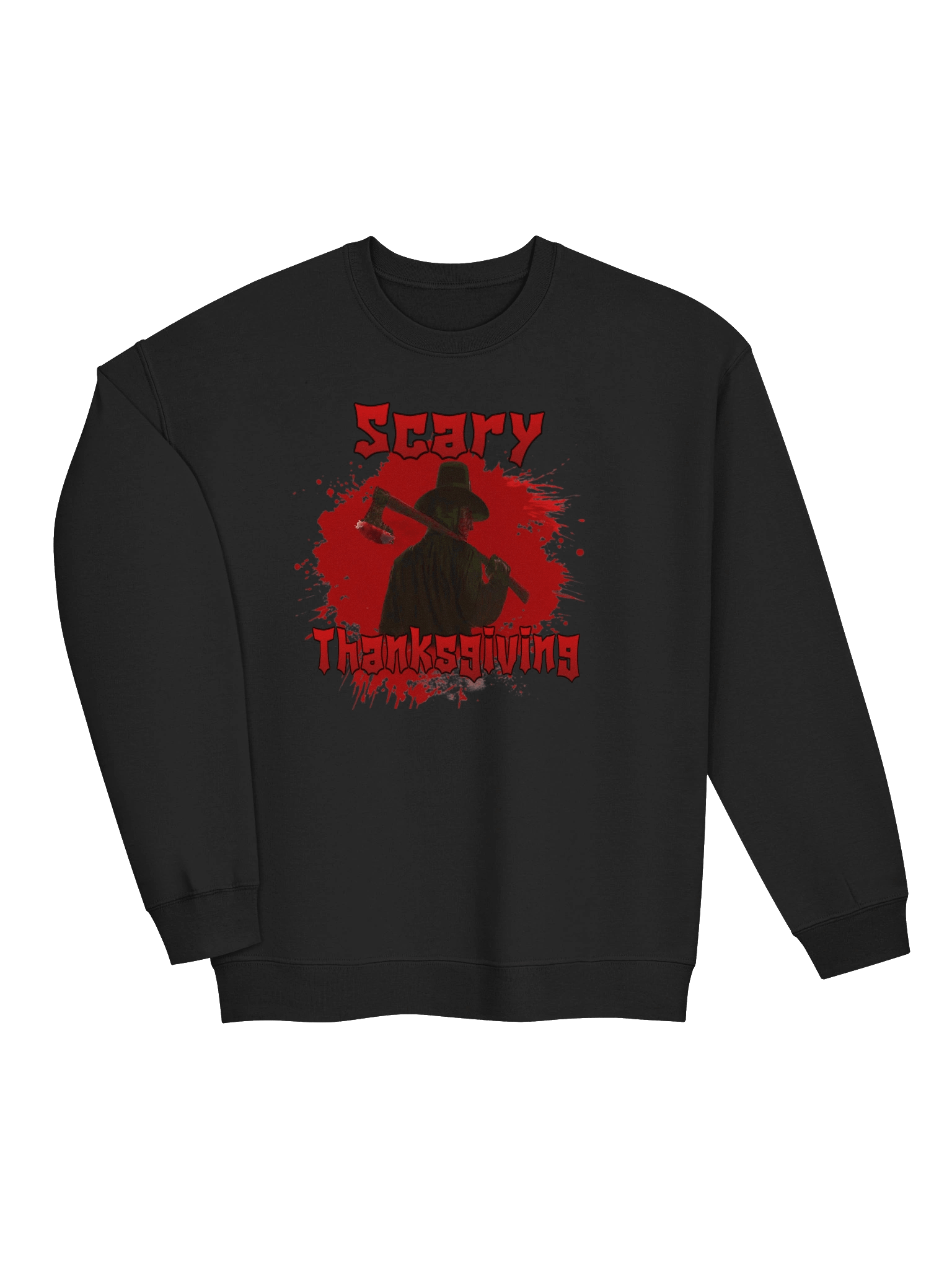 Scary Thanksgiving Axe Crewneck product image (17)