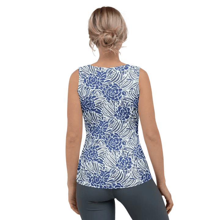 Blue Roses Women Tank Top product image (2)