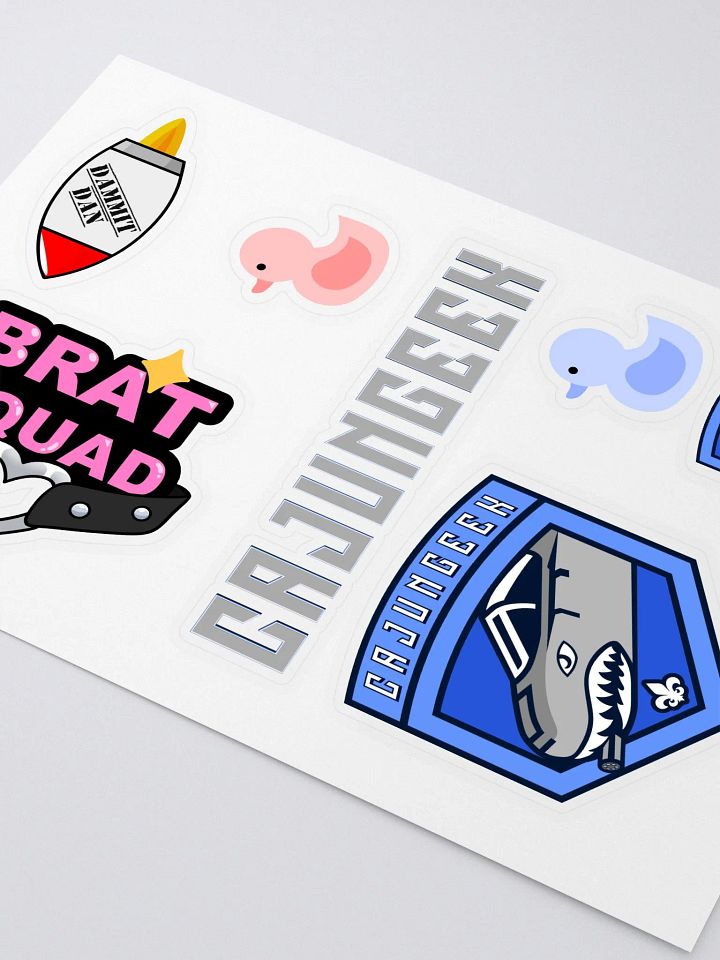 CajunGeek Stickers product image (2)