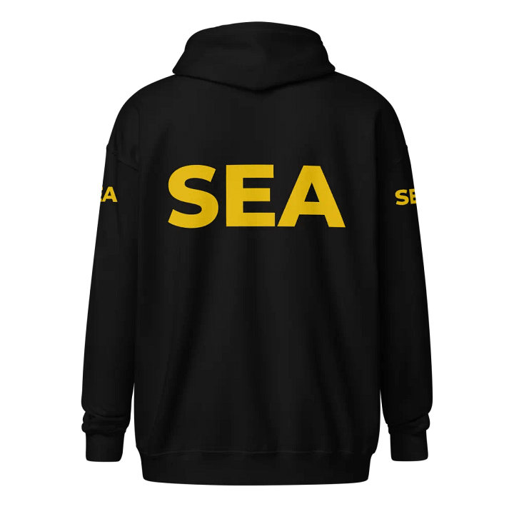 SEA - Zipped Hoodie (yellow) product image (2)