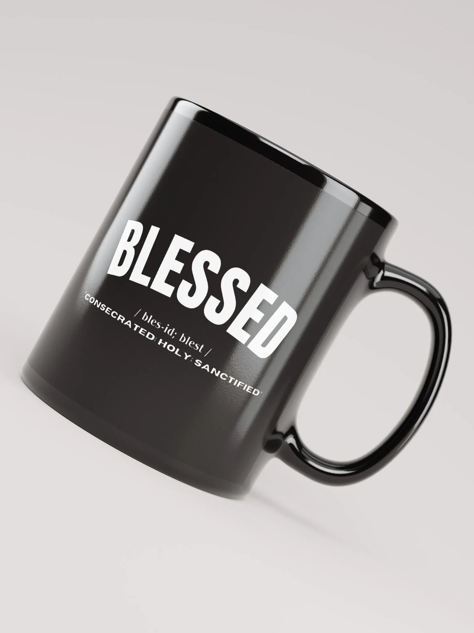 BLESSED PHONETIC MUG product image (4)