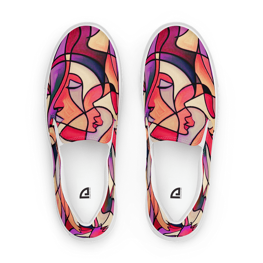 Womеns Faces Canvas Shoes product image (1)