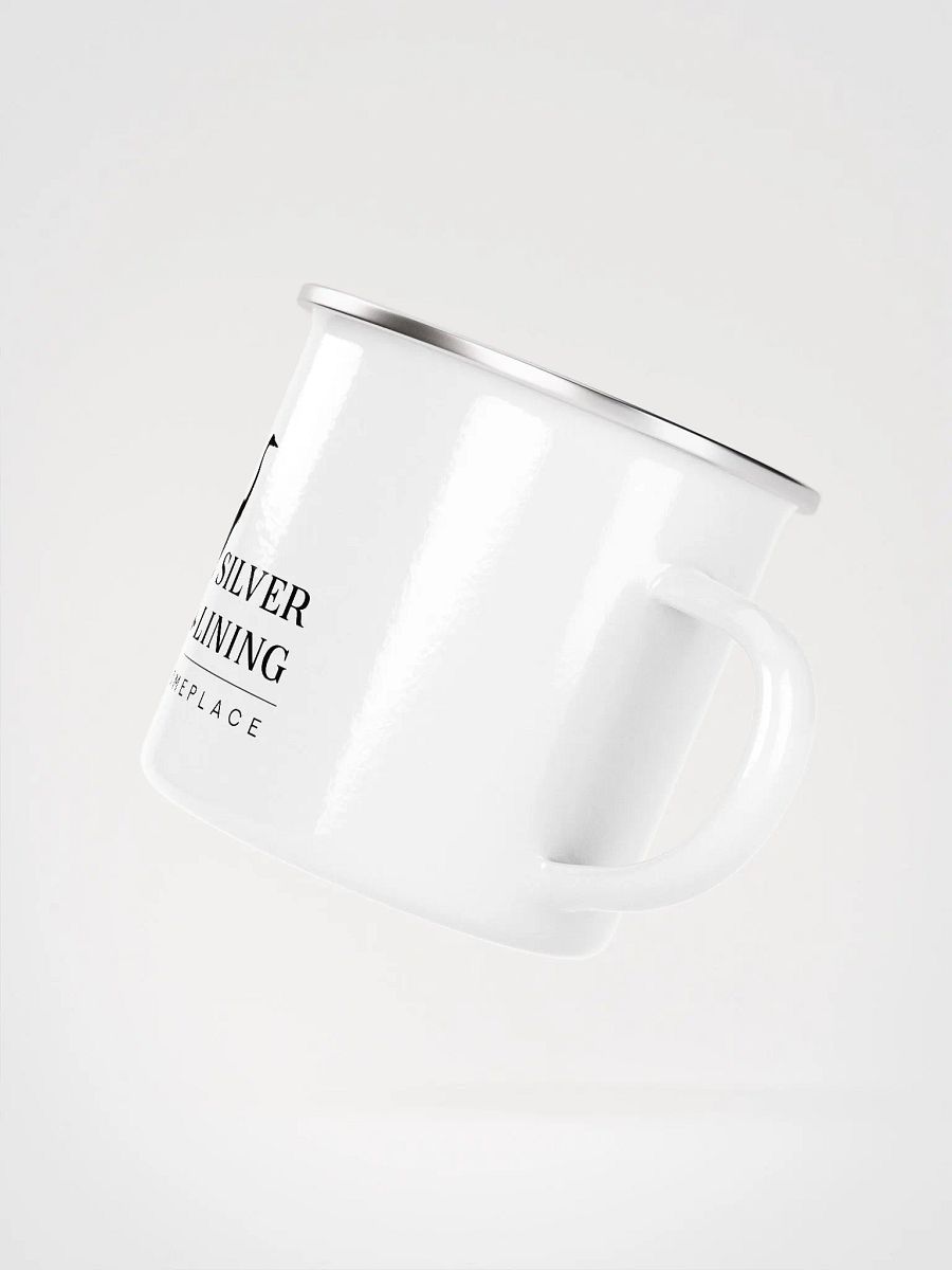 Heron Logo Enamel Mug product image (3)