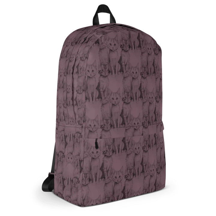 Feline Fusion All-Over Print Backpack product image (1)