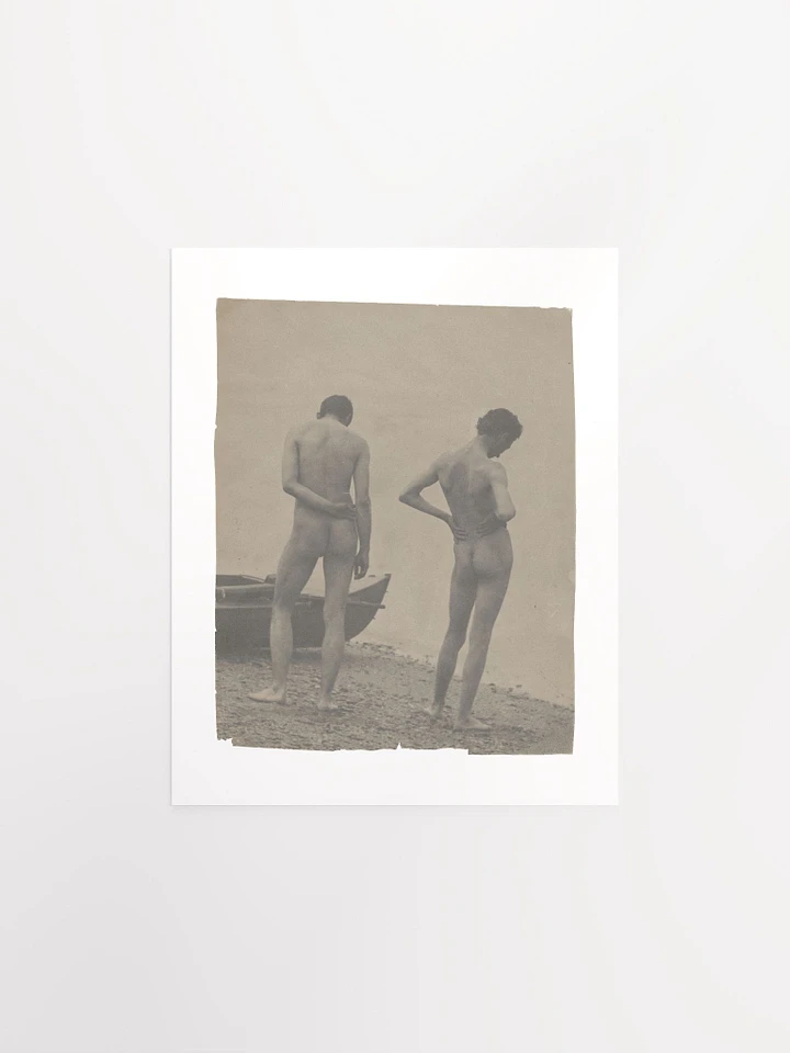 Thomas Eakins And John Laurie Wallace On A Beach by Thomas Eakins (c. 1883) - Print product image (1)