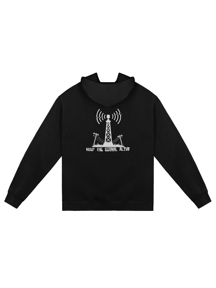 Signal Hoodie (Black) V2 product image (2)