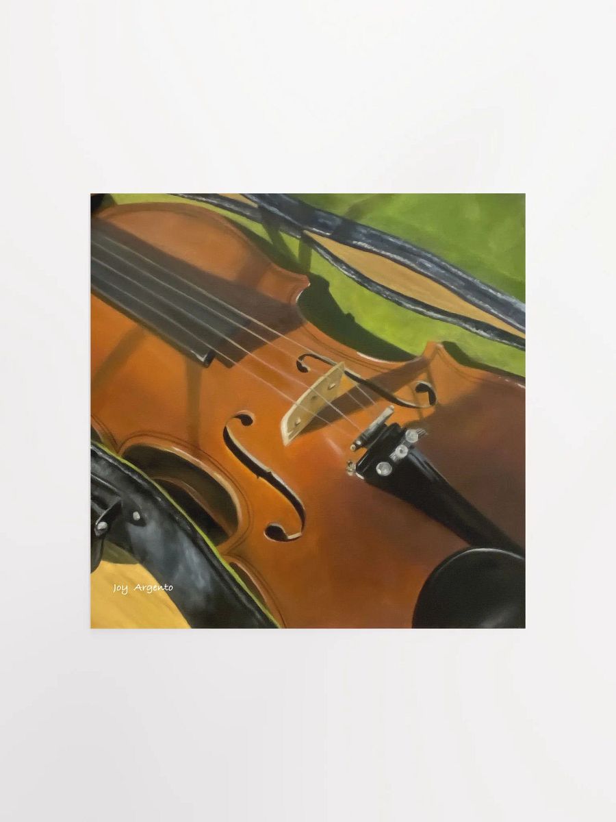 Violin in the Sun Print product image (1)