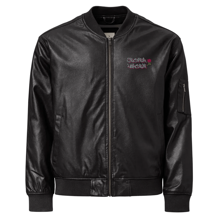 Jesper Larsen Leather Bomber Jacket product image (1)