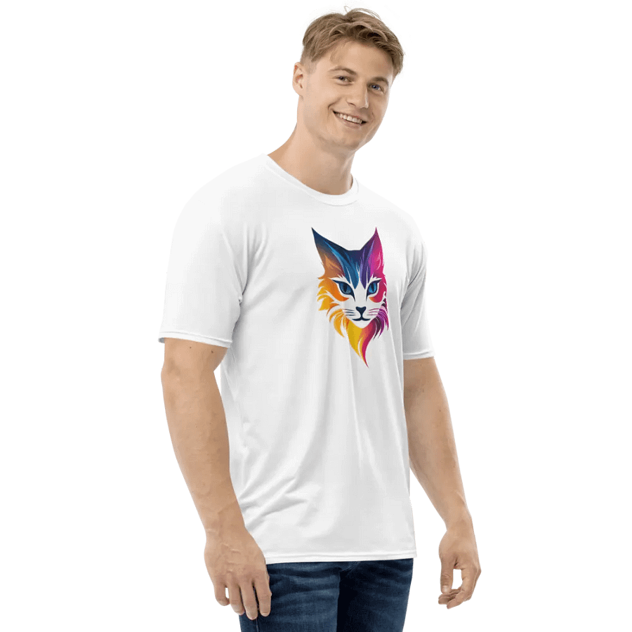 Vibrant Cat's Gaze All-Over T-Shirt product image (4)