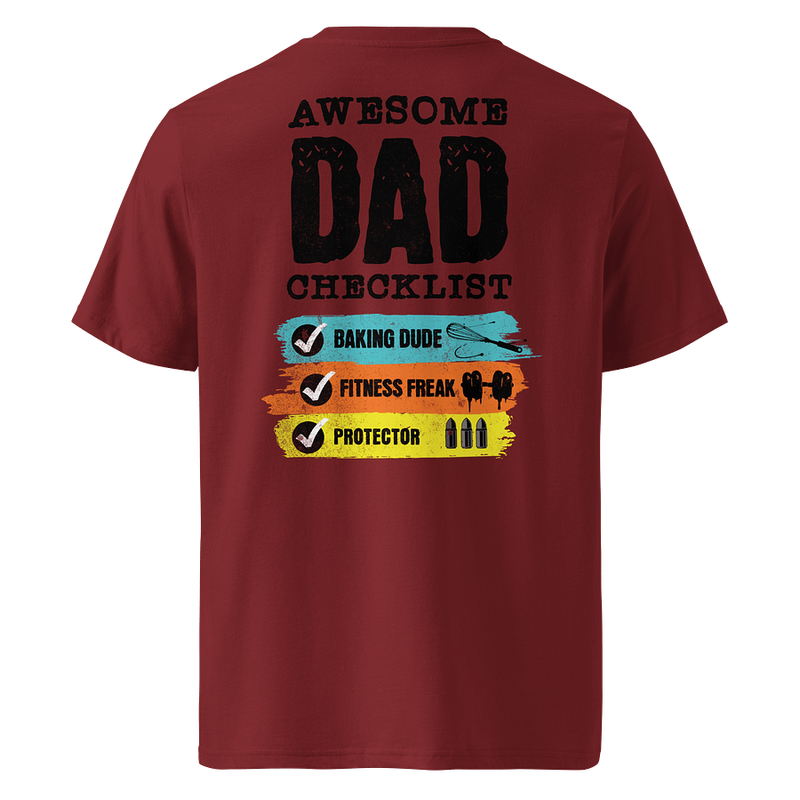 Awesome Dad Ribbed T-Shirt product image (9)