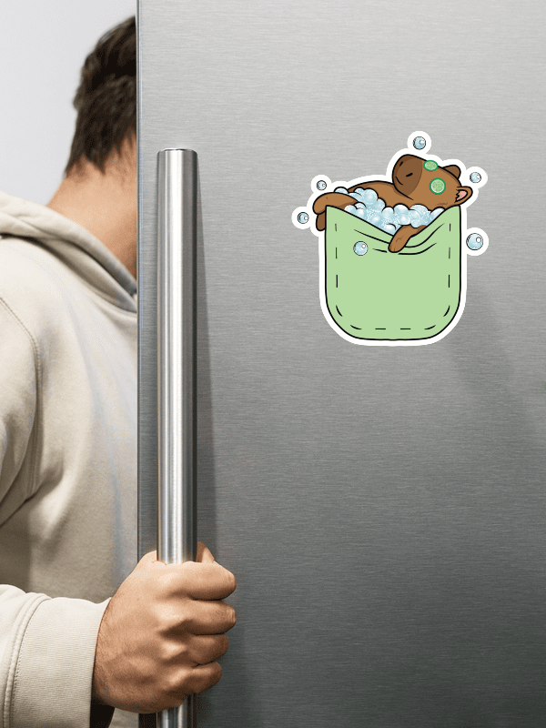Spa Capy Magnet product image (1)
