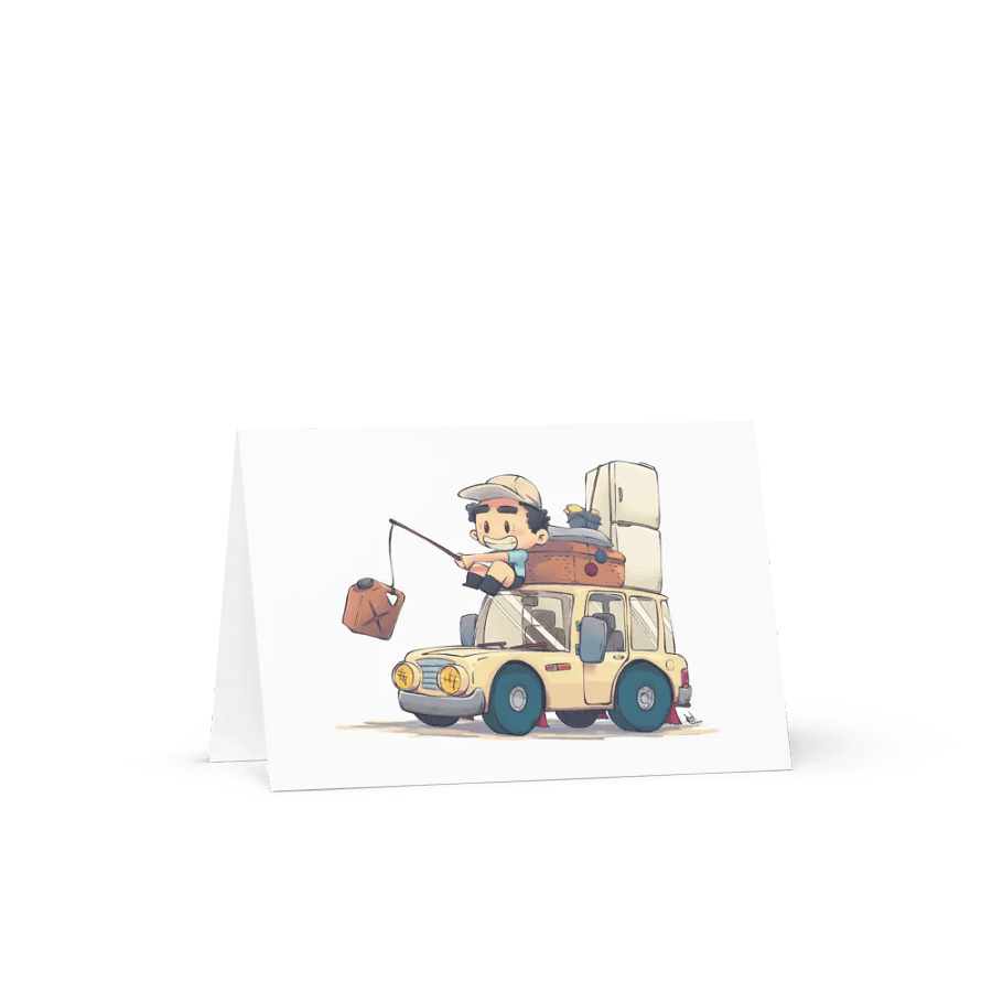 Go Go My Car | Greeting Card product image (1)
