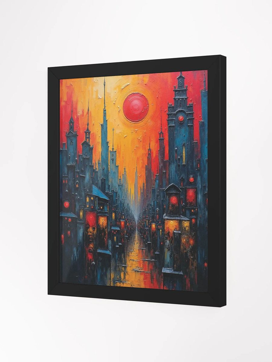 Sunlit Metropolis Framed Print product image (2)