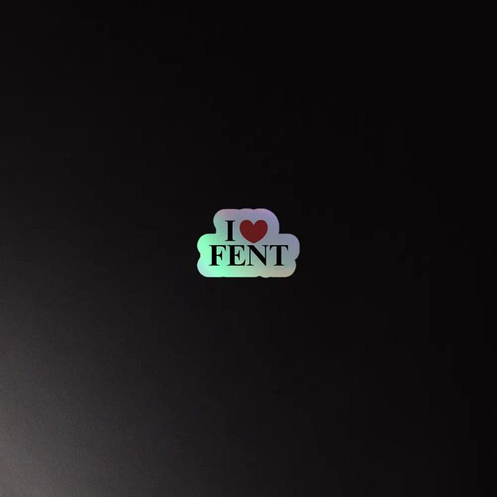 I Love Fent - Sticker product image (4)