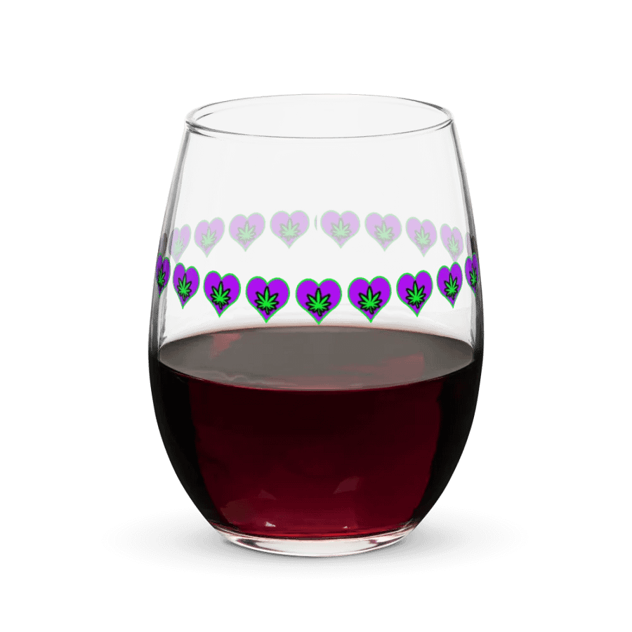 Glitchwave Stemless Wine Glass product image (6)