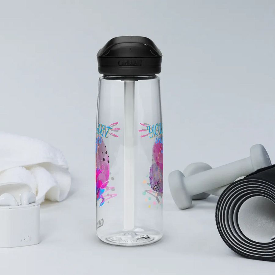 Camelback water bottle with beautiful artistic design 'Your Art inspires us