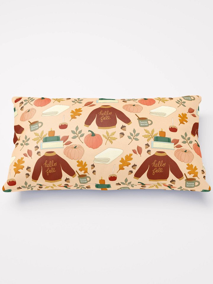 Cozy Fall Pattern Pillow product image (2)