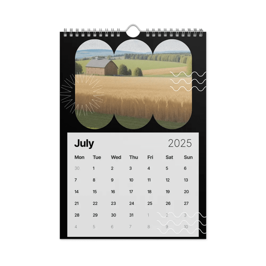 SEASONAL NATURE WALL CALENDAR 2025 product image (7)