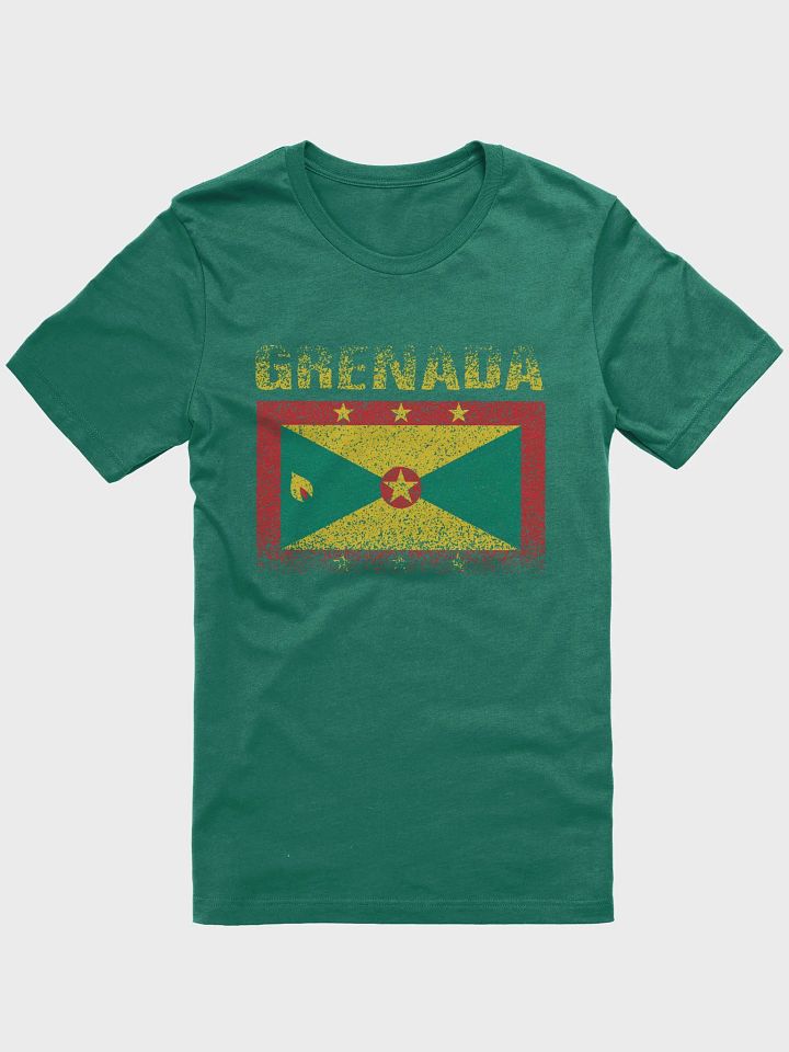 Grenada Flag Inspired Supersoft T-Shirt by CultuRep product image (2)