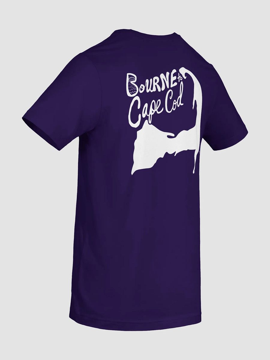 Women's | BOURNE to Cape Cod™ | Supersoft T-Shirt by Bella+Canvas | White Logo on Jewel Tone Colors product image (79)
