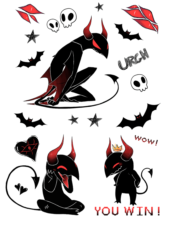 Urghsthetic Sticker Sheet product image (2)