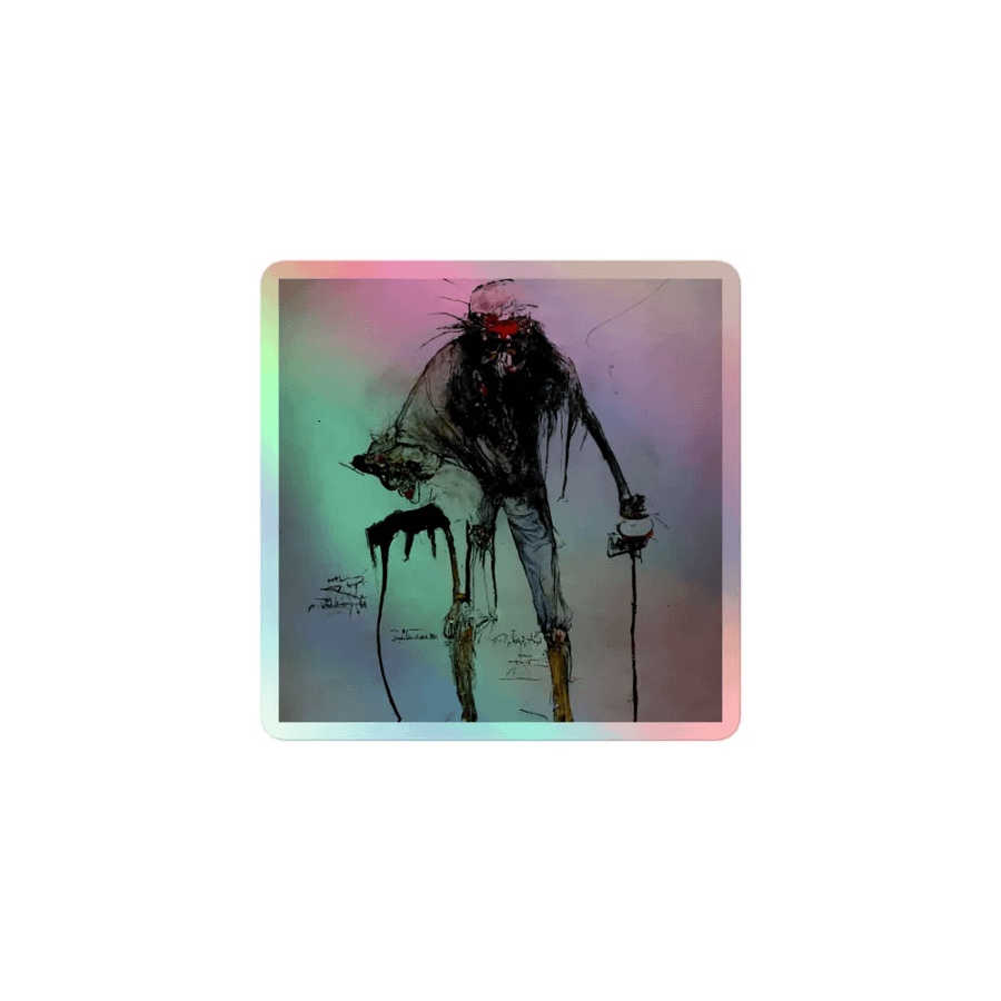 Ethereal Distortion Holographic Sticker Set product image (1)