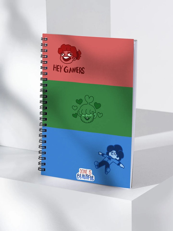 RGB Spiral Notebook product image (1)
