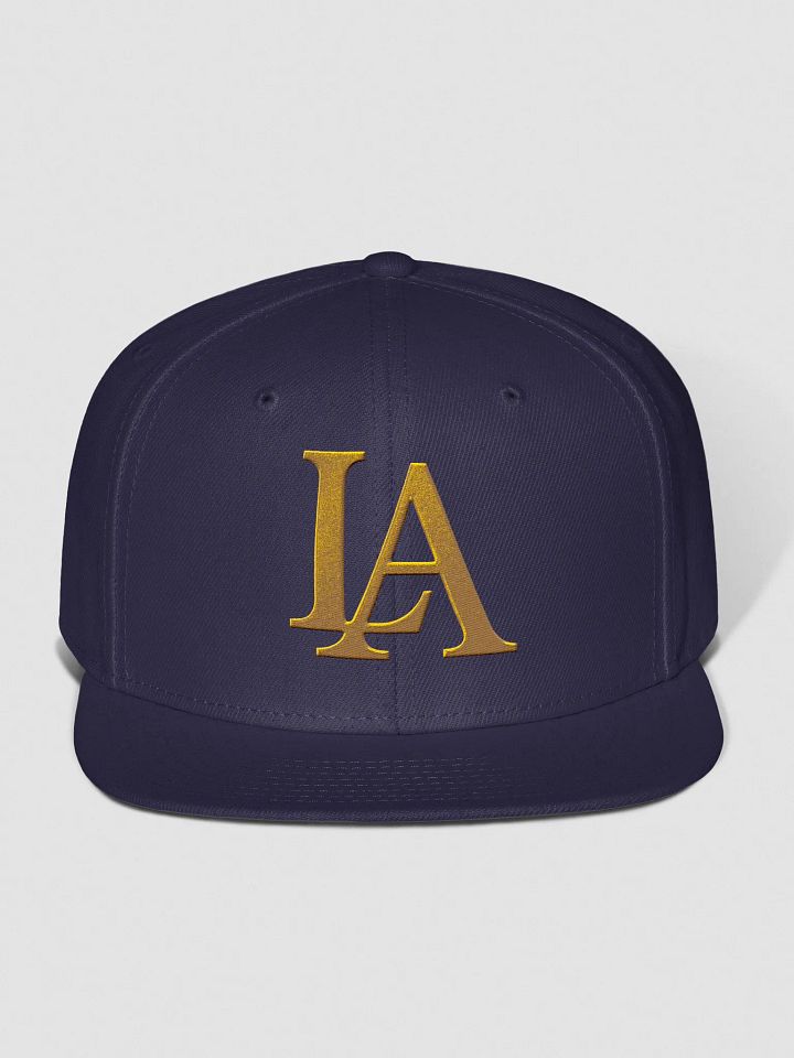 LA hat purp gld product image (1)