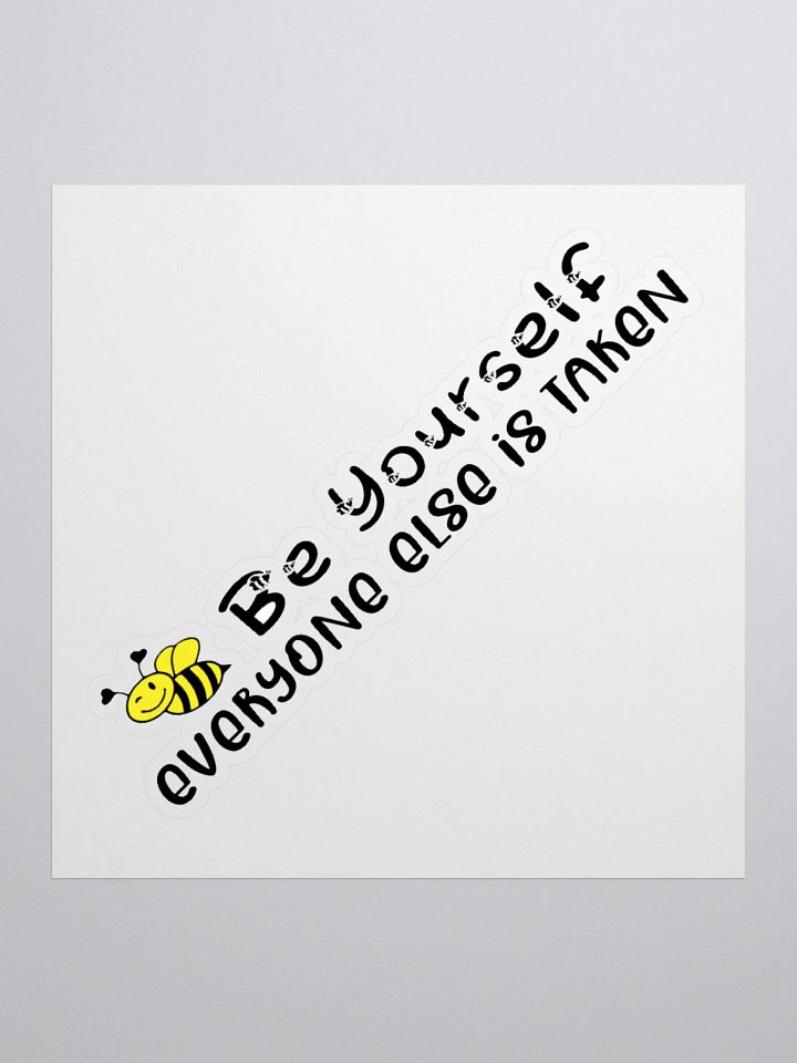 Bee Yourself Kiss Cut Stickers product image (1)