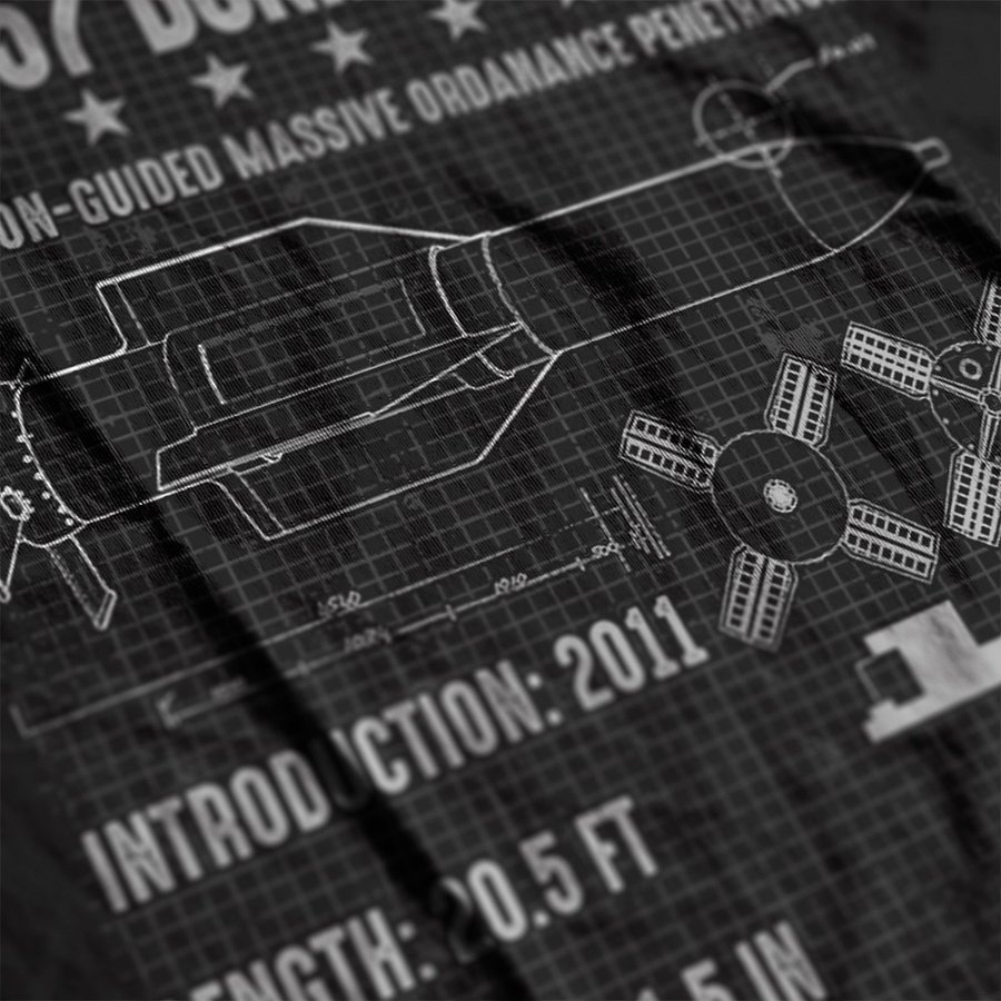 GBU-57 Bunker Buster Blueprint product image (2)