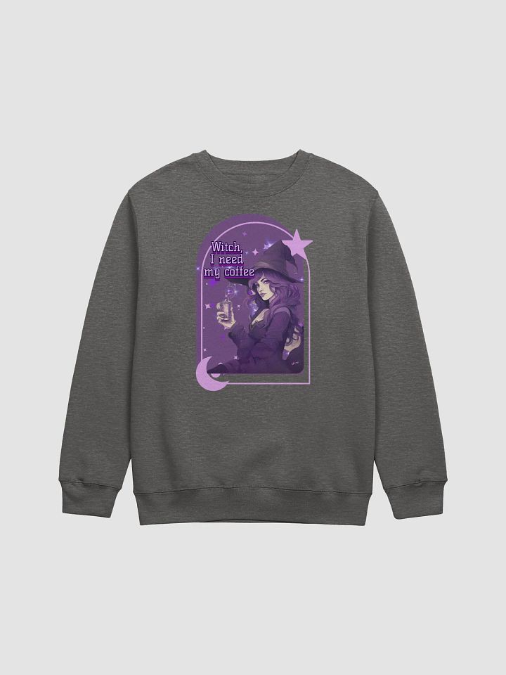 Mystical Witch's Coffee premium crewneck sweatshirt product image (1)