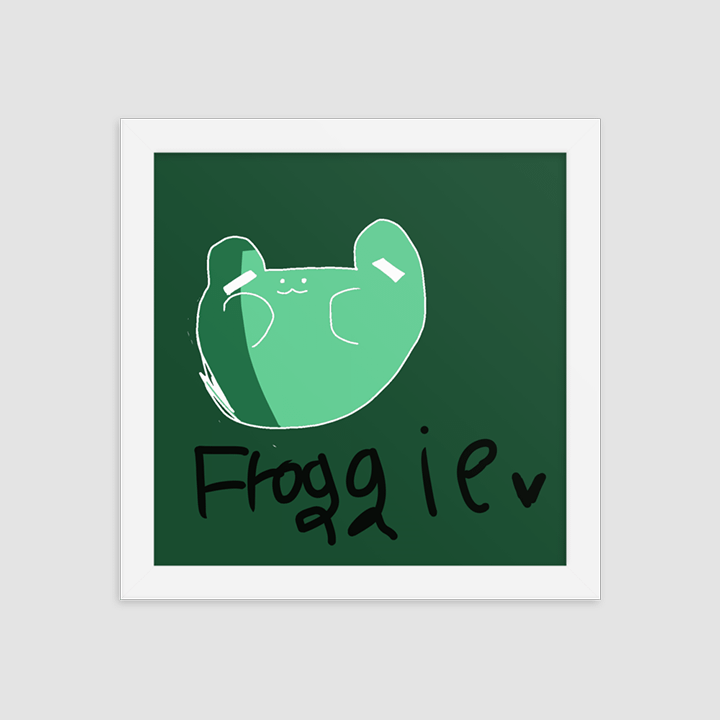 [rosiebeelil] - Framed poster product image (1)
