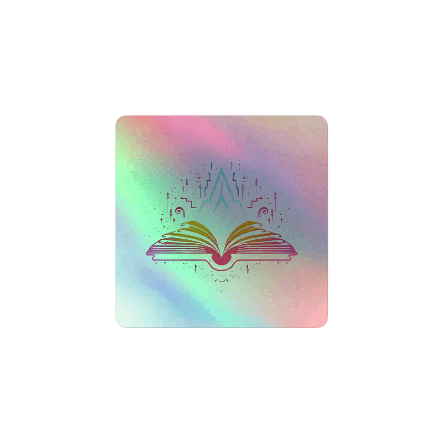 CritRPG Icon Holo Sticker! product image (1)