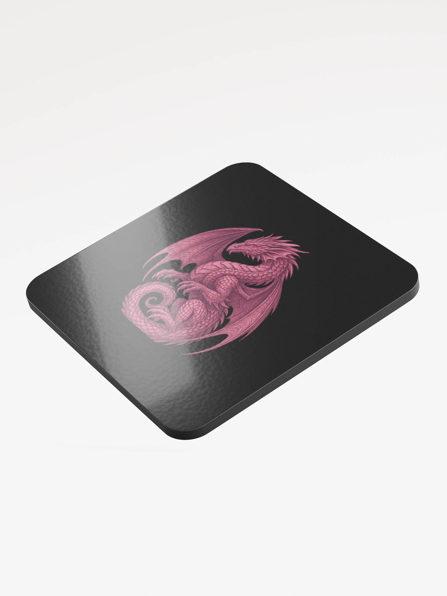 🐉 Pink Dragon Coaster – For the Sacred Flame Within 🐉 product image (3)