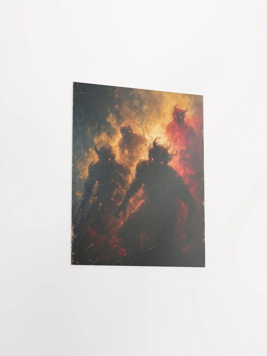 Fiery Shadows Enhanced Matte Poster product image (19)